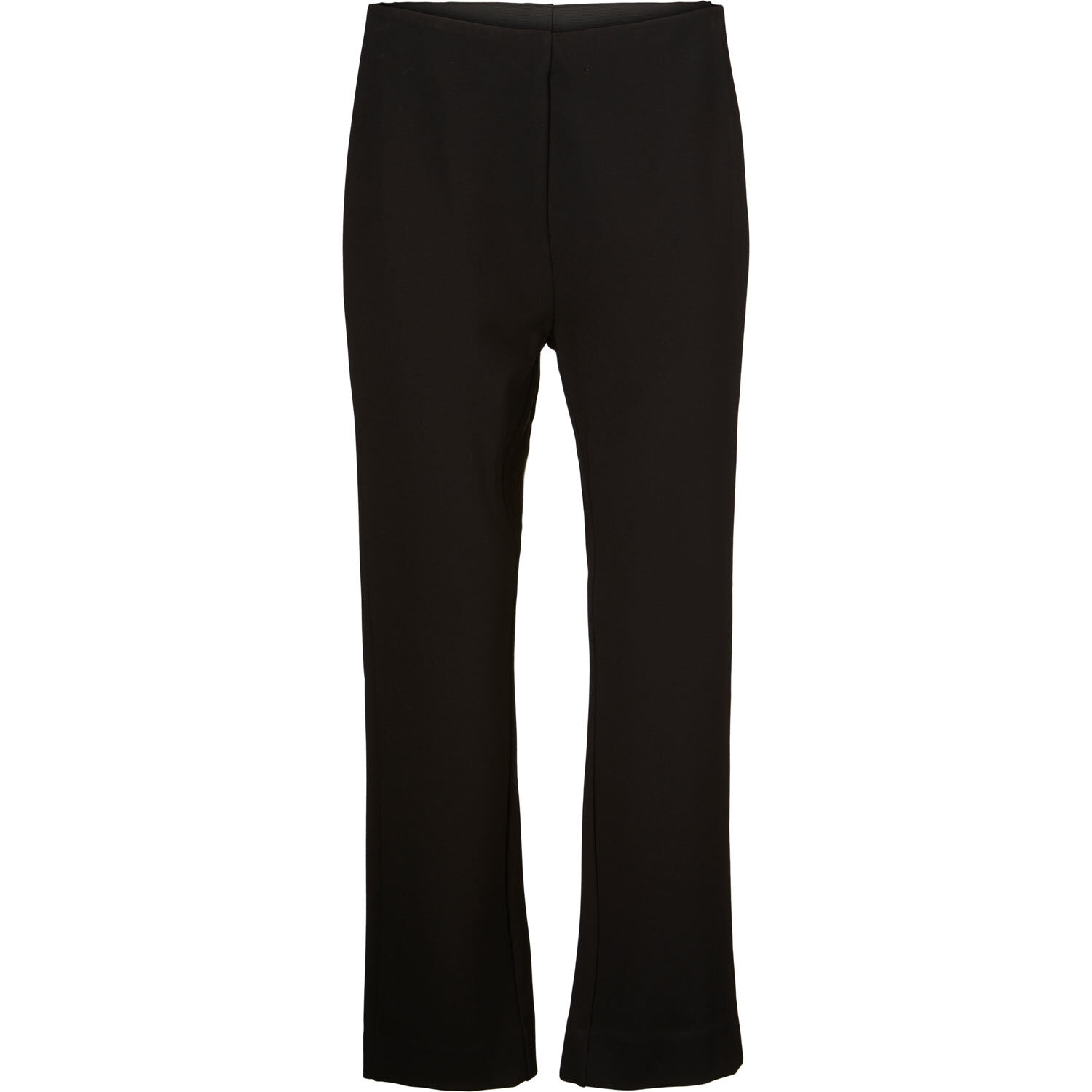 ALVIERO MARTINI PRIMA CLASSE - Punto Milano jersey trousers with cuffs Black